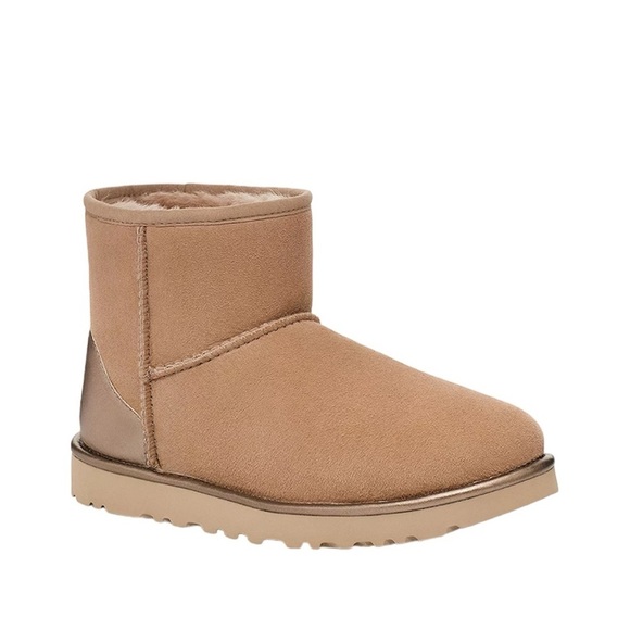 UGG Women's Classic Mini Shine Boots - Picture 4 of 9